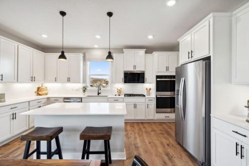 Photo of a model home, color & options will vary.