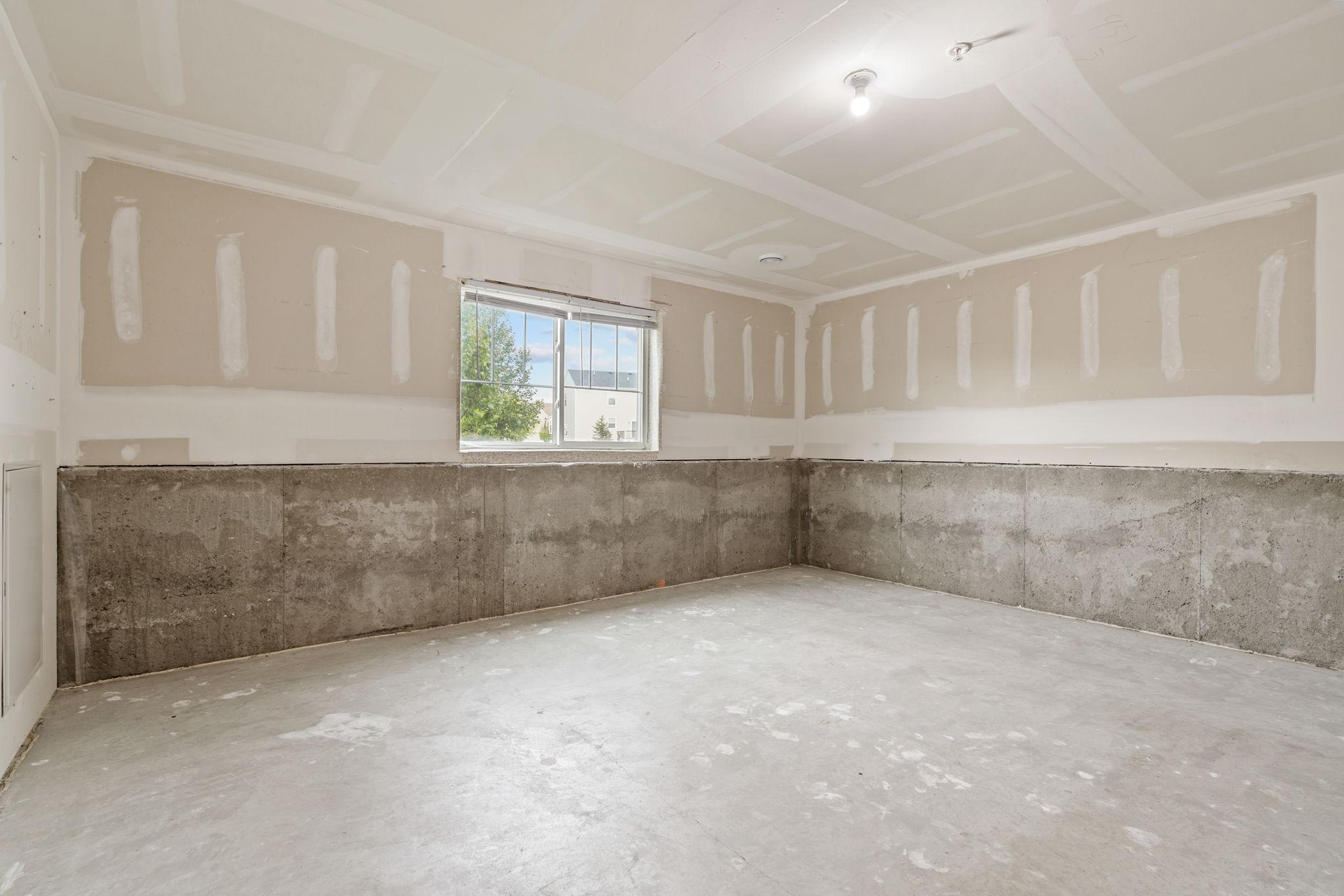 Use this room as storage or finish it for added equity. Notice the look out window to the front of home. Set up as an exercise room if needed