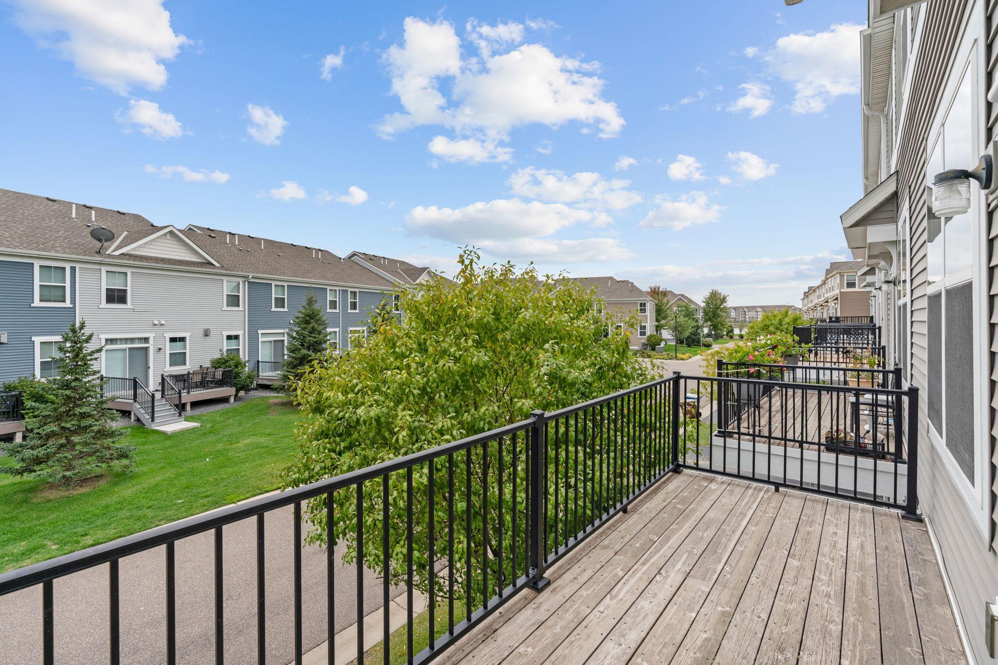 Deck will be stained prior to close
