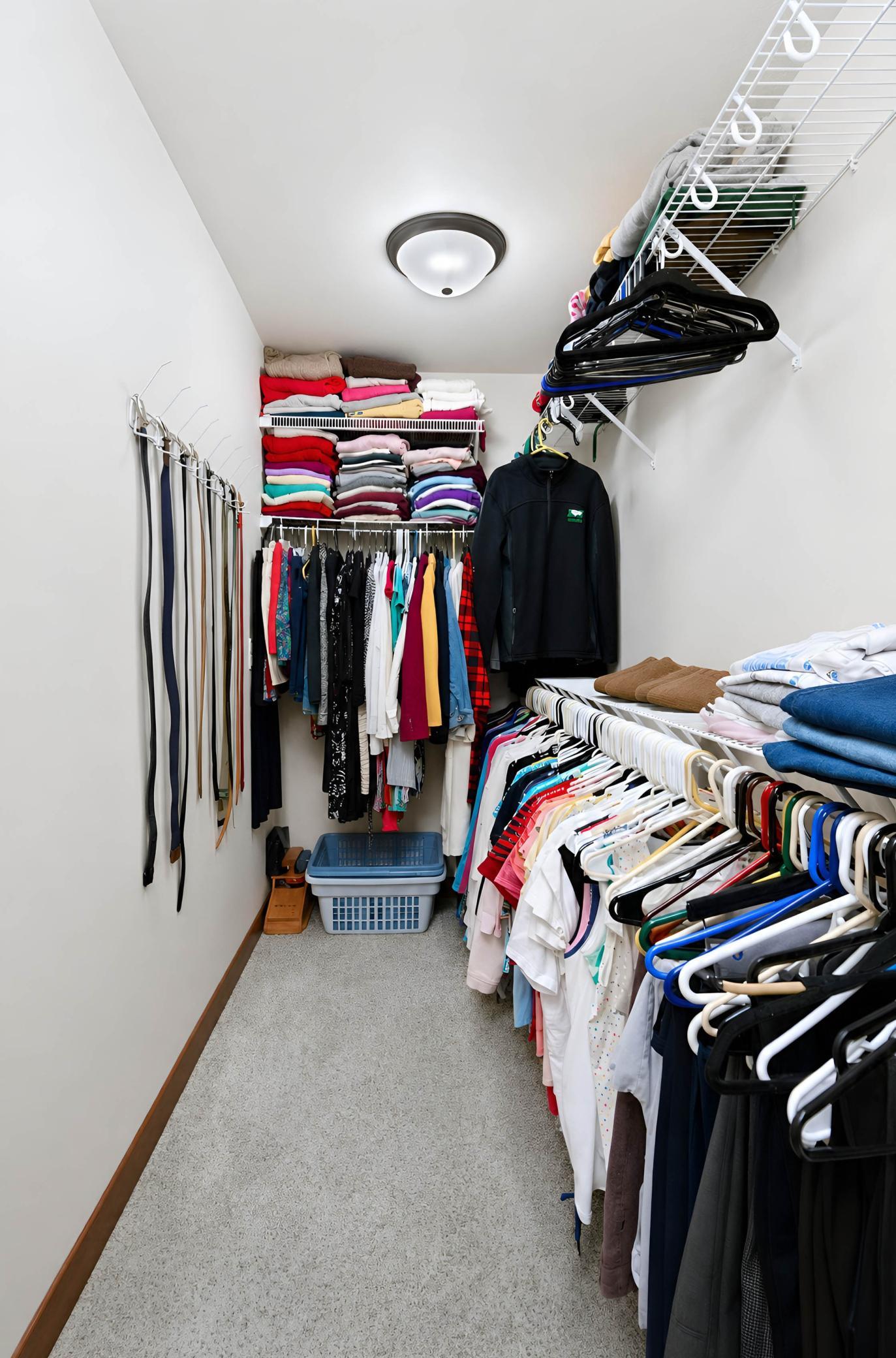Large walk-in closet