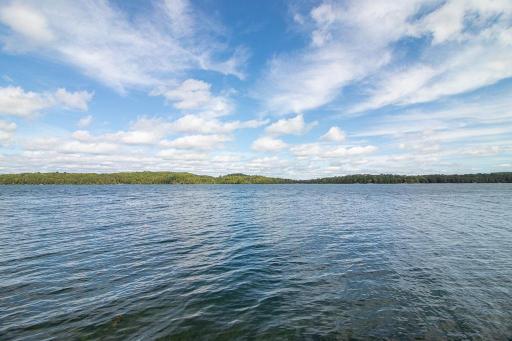 Looking mostly east across beautiful Thunder Lake. Known for great fishing (large thick fish) for multiple species. Imagine a summer sunrise.