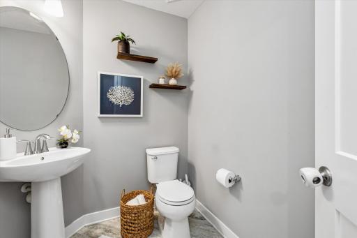 Half-bath on main floor