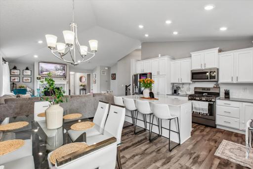 Plenty of seating for entertaining