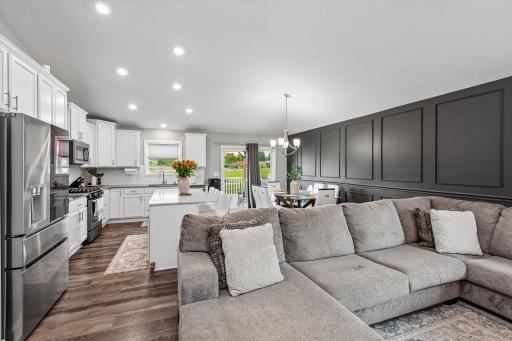 Open floor plan