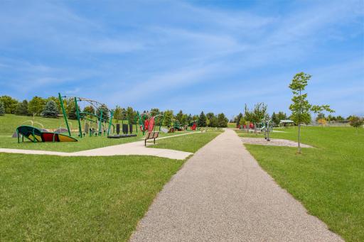 Access to great walking paths too!