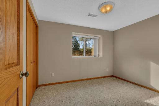 Lower level bedroom