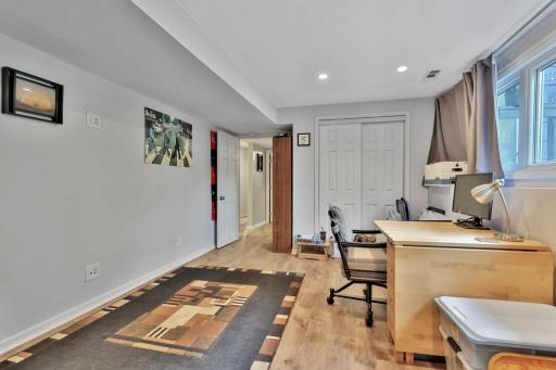 Lower level bedroom