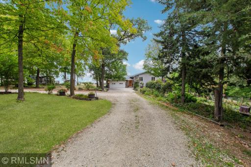 Enjoy the circle driveway for easy in and out!