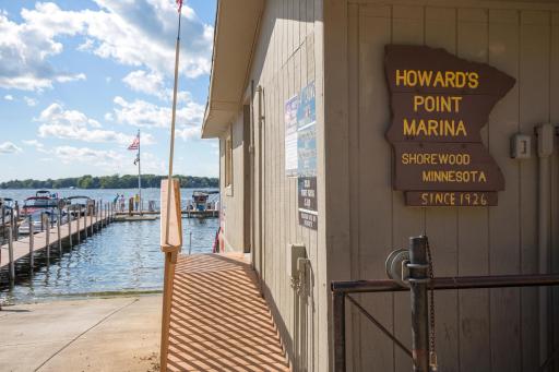 Howards Point Marina on Lake Minnetonka is nearby