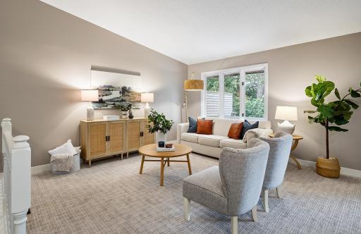 Great open floor plan with plenty of room to entertain