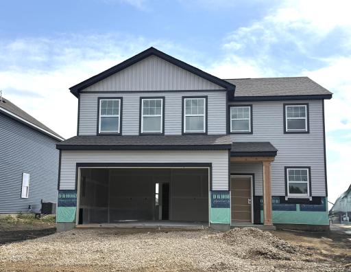 This is a photo of the actual home for sale.