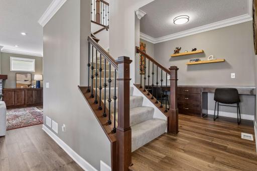 Well-designed, the floor plan lends itself perfectly to daily living.