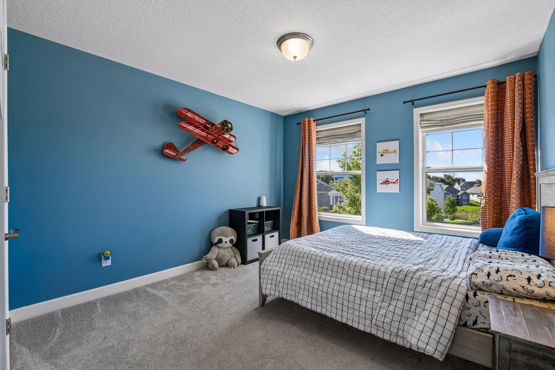Enjoy large rooms with space to spread out.