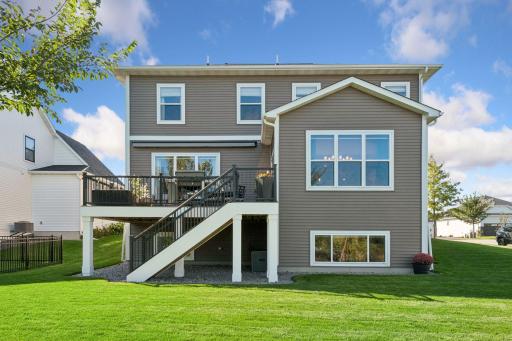 Enjoy the outdoors from your private backyard!