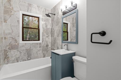 Remodeled main level bathroom