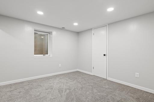 Lower level bedroom