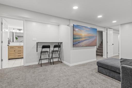 Lower level "Office Nook"