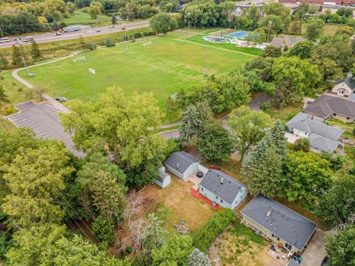 Spacious, private corner lot