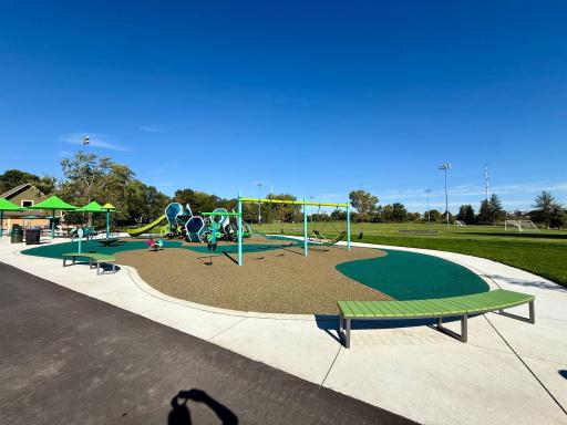Rosebrook Park next door