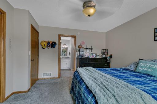 Your Primary Bedroom with Private Entrance to the Bathroom!