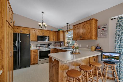 Your Well-Maintained Kitchen features Stainless Steel Appliances!