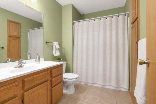 Private full Bath located just off the Ownerâs Bedroom.