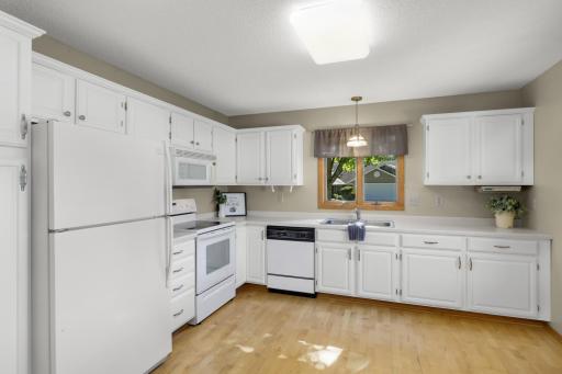 Another view of the Kitchen showing the generous amount of cabinetry and workspace.