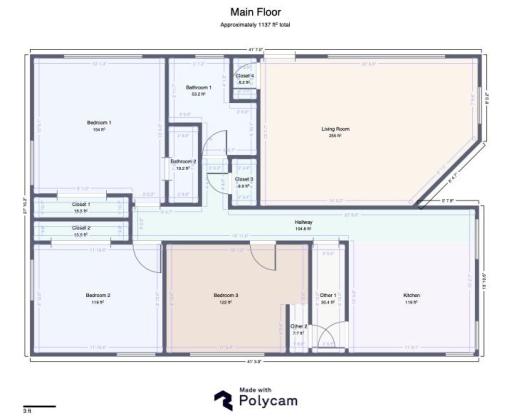 Main Floorplan 3 BR 2 BA on main level. Granite kitchen & LR with FP..jpg