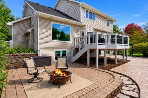 Summer bonfire by the pool!