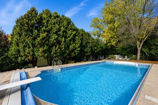 Private swimming pool