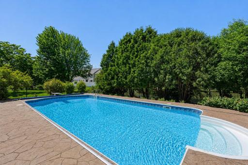 Step into your private backyard oasis!