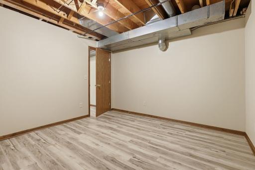 Lower level bonus/storage room/potential 4th Bedroom
