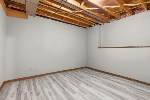 Lower level bonus/storage room/potential 4th Bedroom