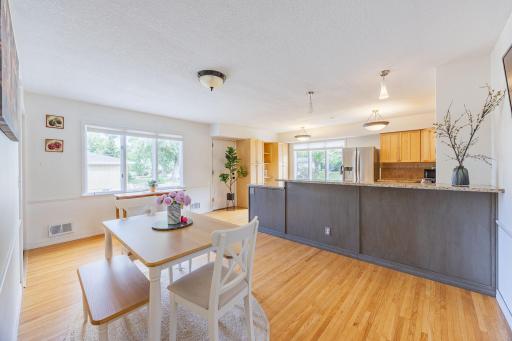 Dinning Room and Open Kitchen