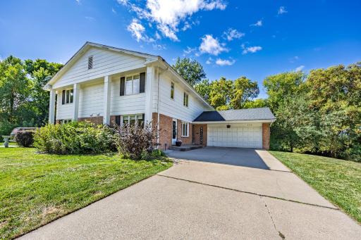 Exterior and Double Wide Driveway