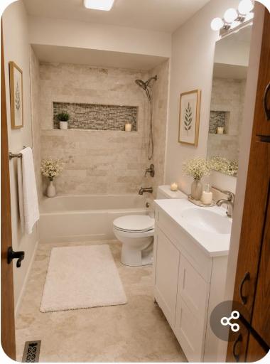2 full baths in this nice property / updated /modern / virt.staged