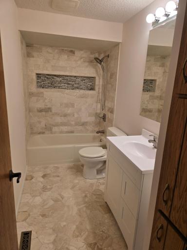 Lux- high end full bath / one of two full bathrooms