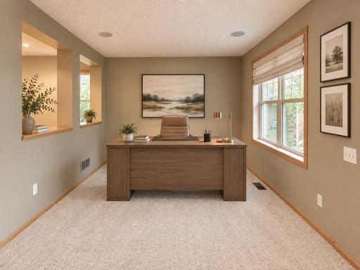 Upon arrival, youll find Formal Living, flex space or use as your WFH Office!