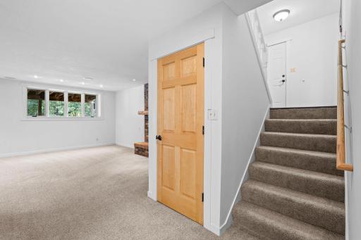 3404 Owasso St Lower level under stair storage