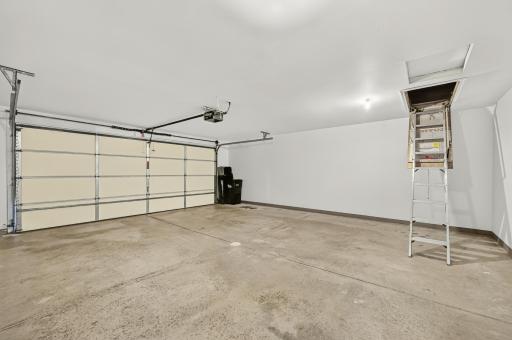 Oversized, fully finished 528 sq ft garage