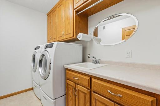 Main floor laundry