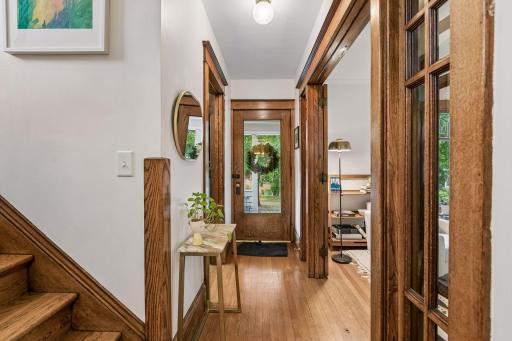 As you enter the foyer, youâre greeted by spectacular craftsmanship.
