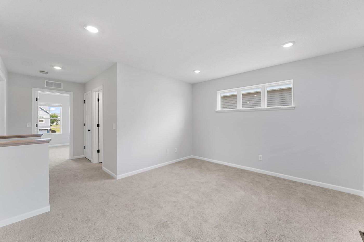 Spacious upstairs loft
