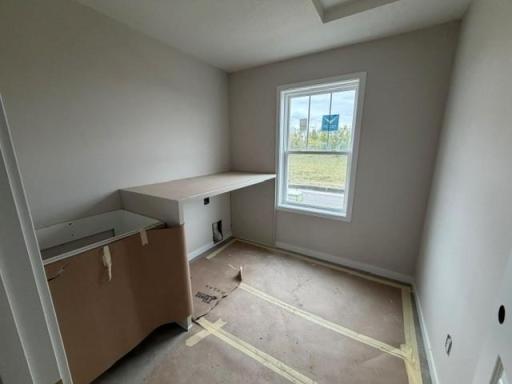 2nd floor Laundry room: Stonecrest photos ***Prices, square footage, Photos &/or illustrations do not depict actual home plan configuration. Materials/finishes shown contain options not included