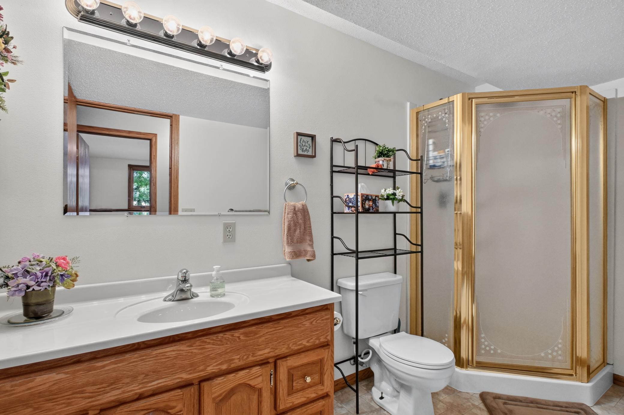 3/4 bath-lower level