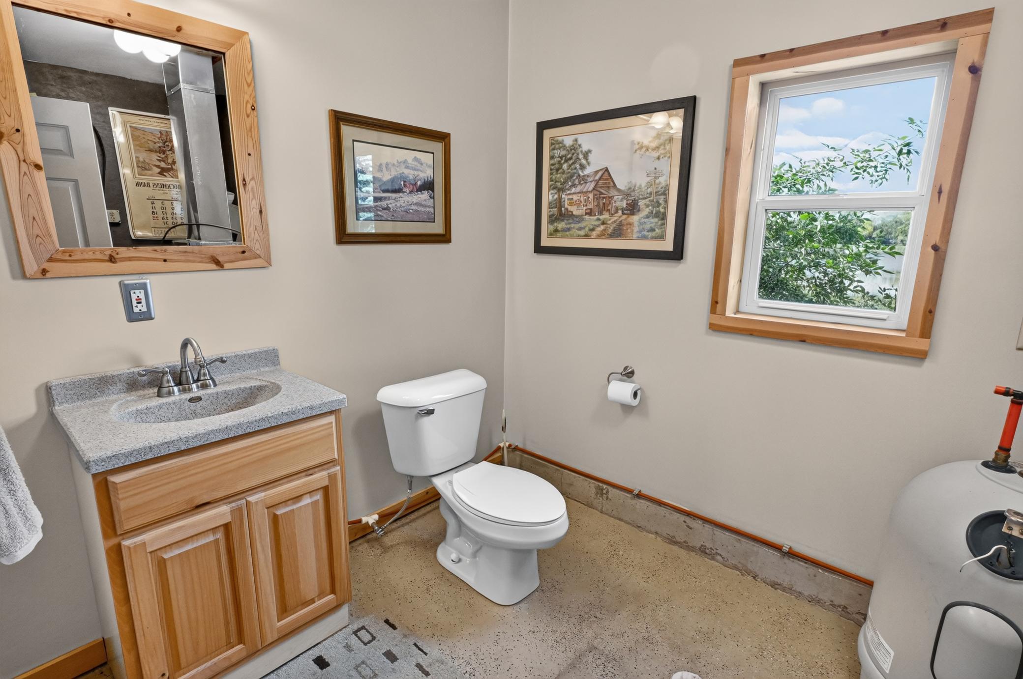 Shed bathroom