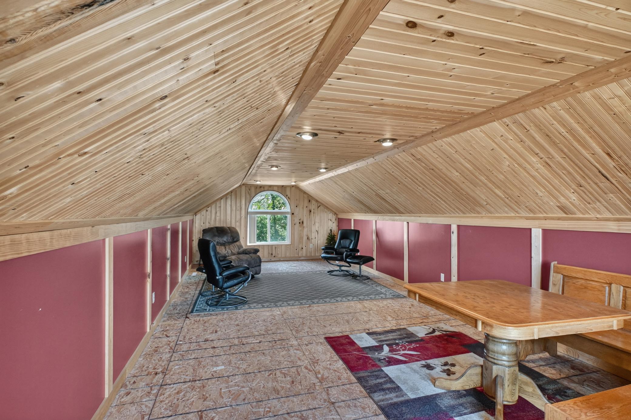 Loft area 30.9x10.9
