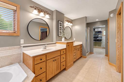 Primary Suite Hollywood Style Bathroom