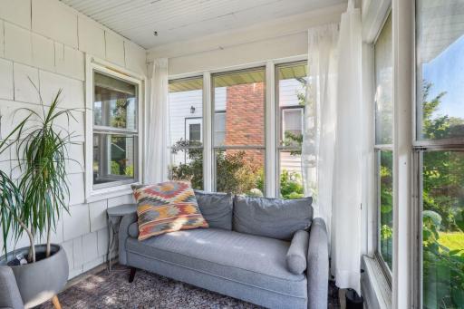 Sit back and relax in in the front porch.