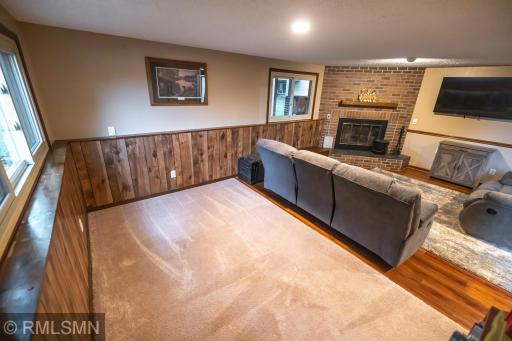 Lookout windows offer plenty of natural light